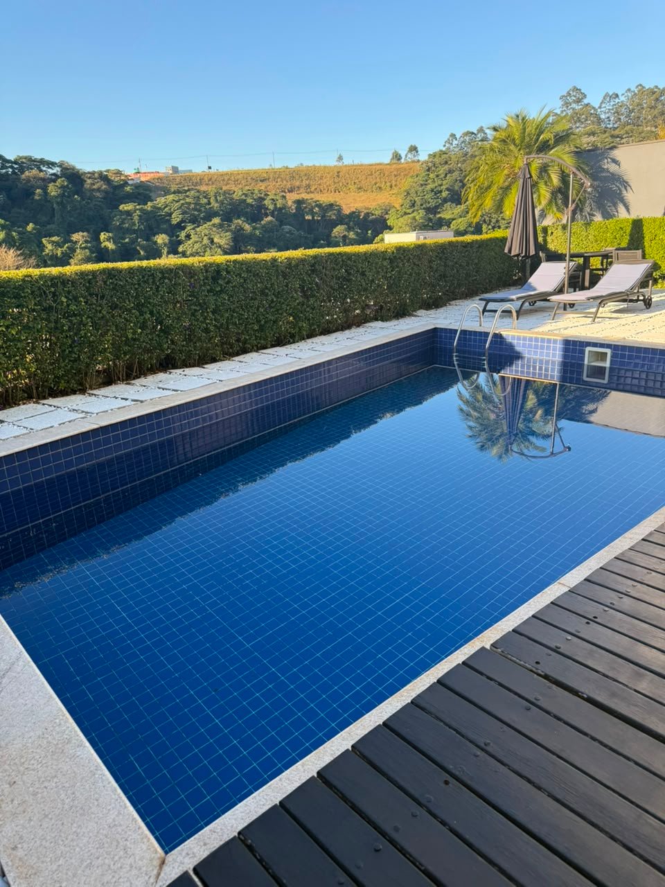 Piscina e vista